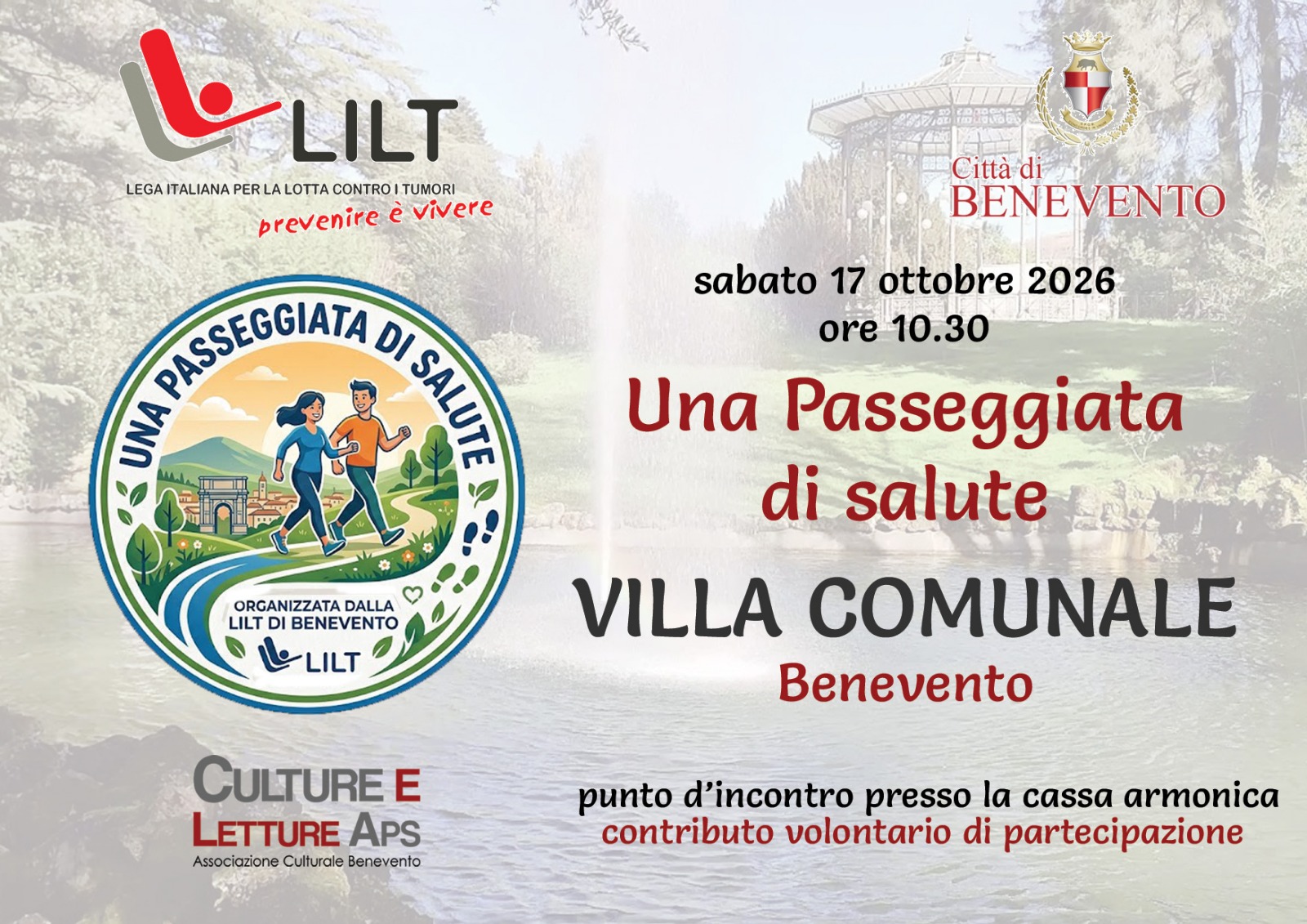 Locandina Una Psseggiata di Salute